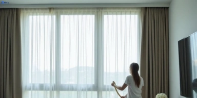 Delicate sheer drape cleaning scarborough Matty Curtain Cleaning