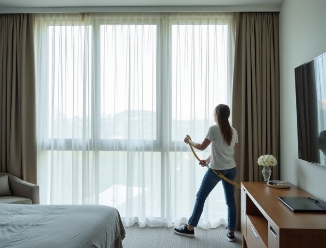 Scarborough Sheer Curtain Cleaning